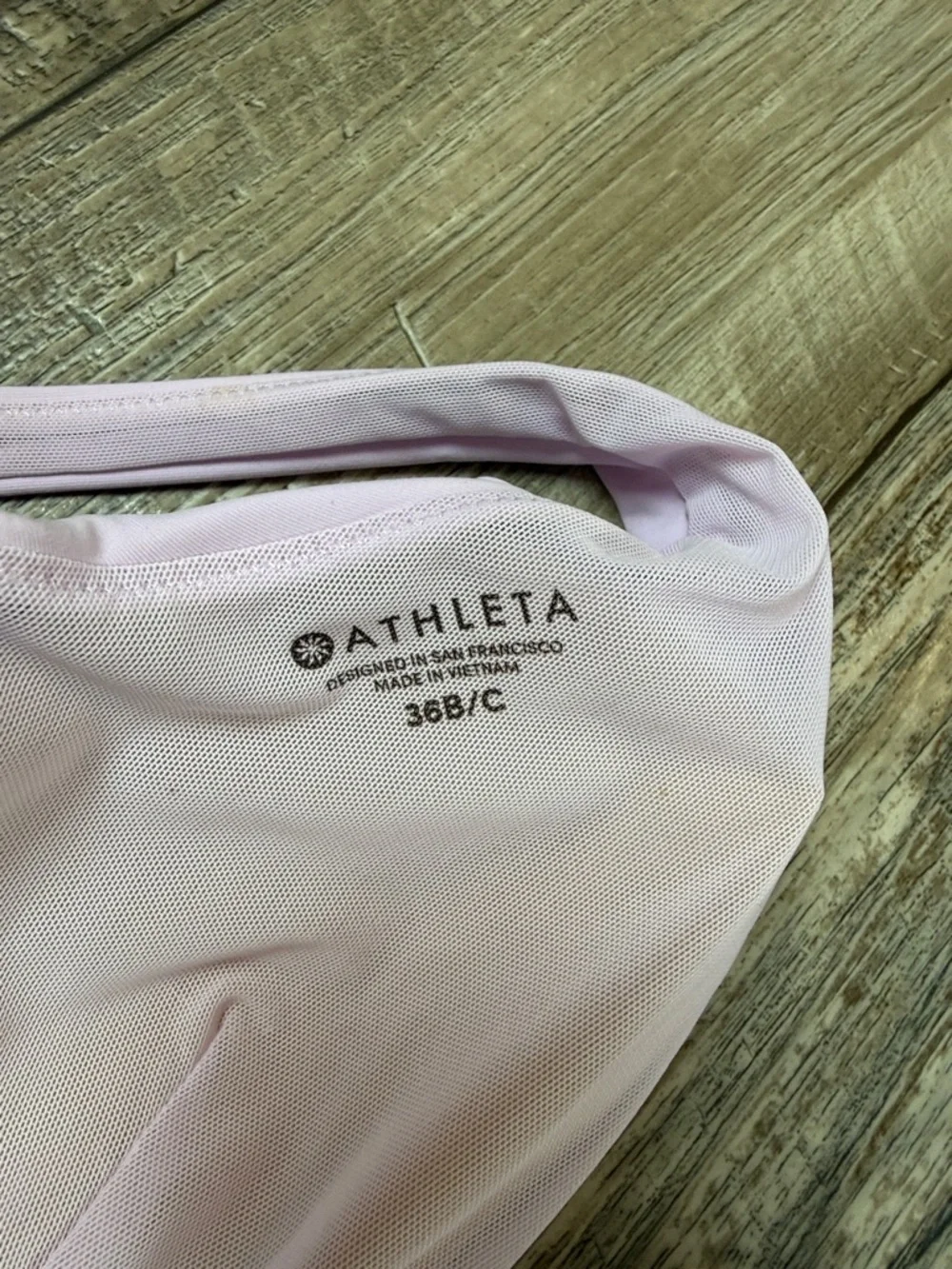 Athleta Lilac Plunge One-Piece Swim - Soft Lavender, 36B/C - Picture 7 of 9
